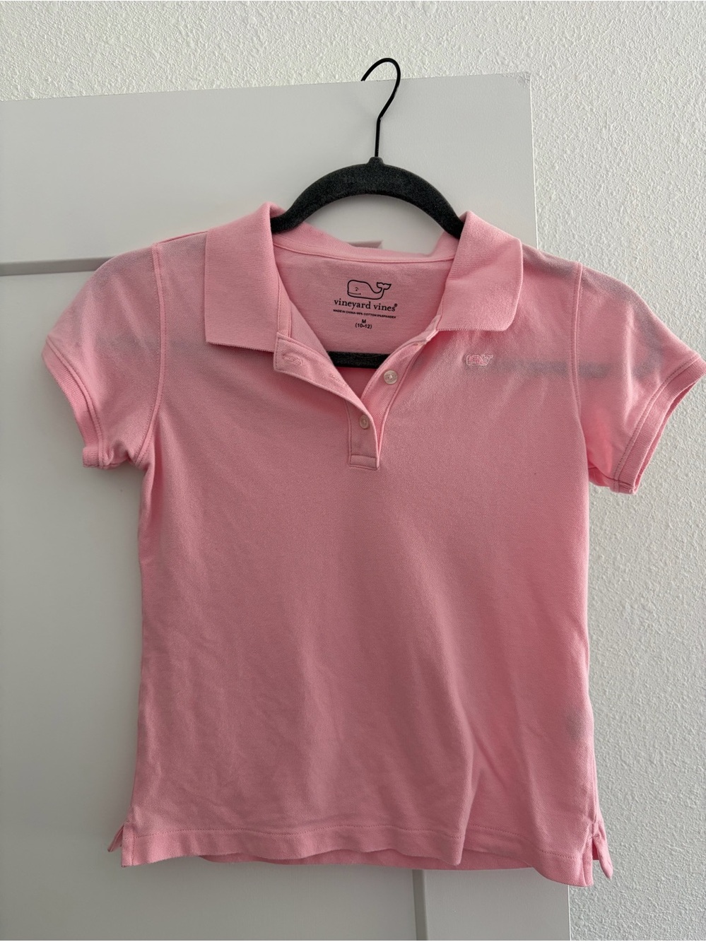 Vineyard Vines Girl’s Pique Polo Shirt (M)
